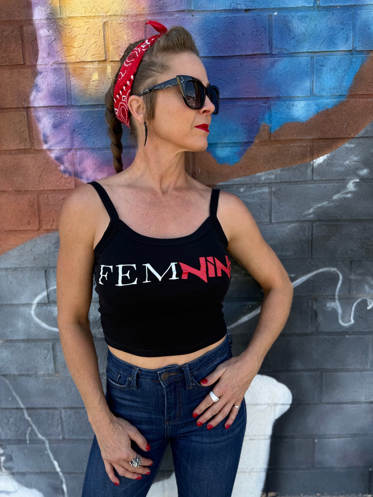 Spaghetti Strap Tank - FEMNiNE