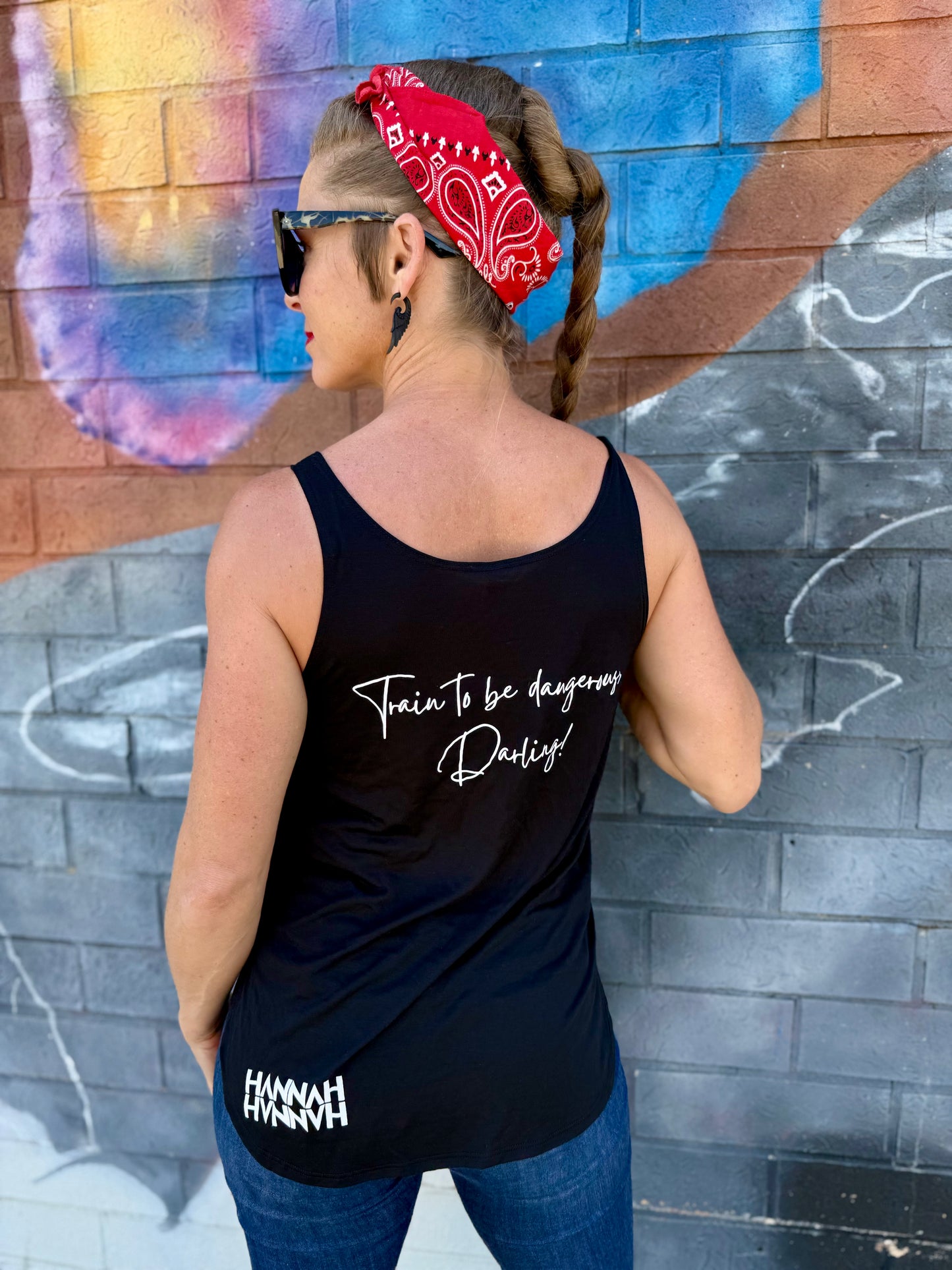 FEMNiNE Flower Side Slit Tank