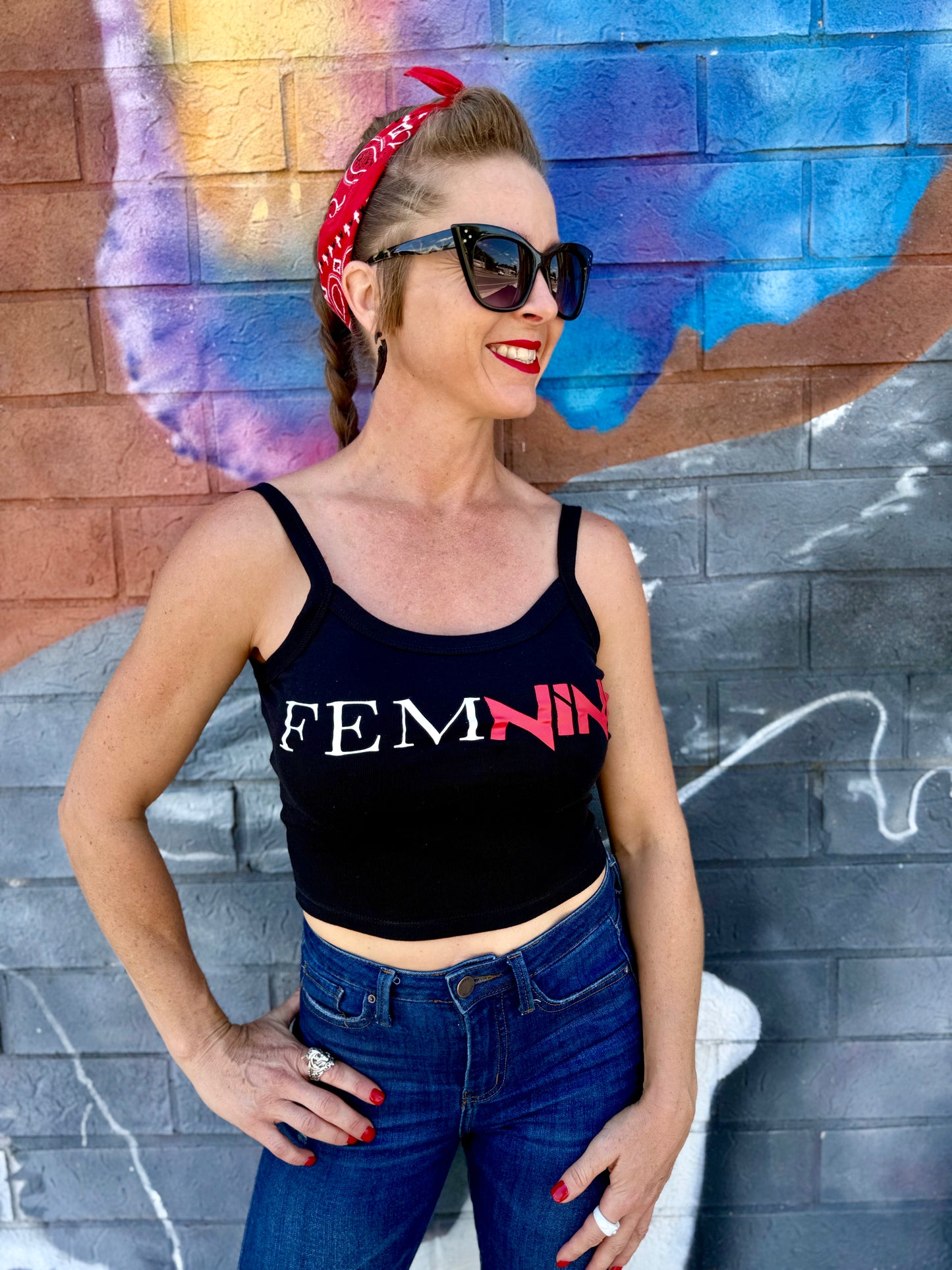 Spaghetti Strap Tank - FEMNiNE