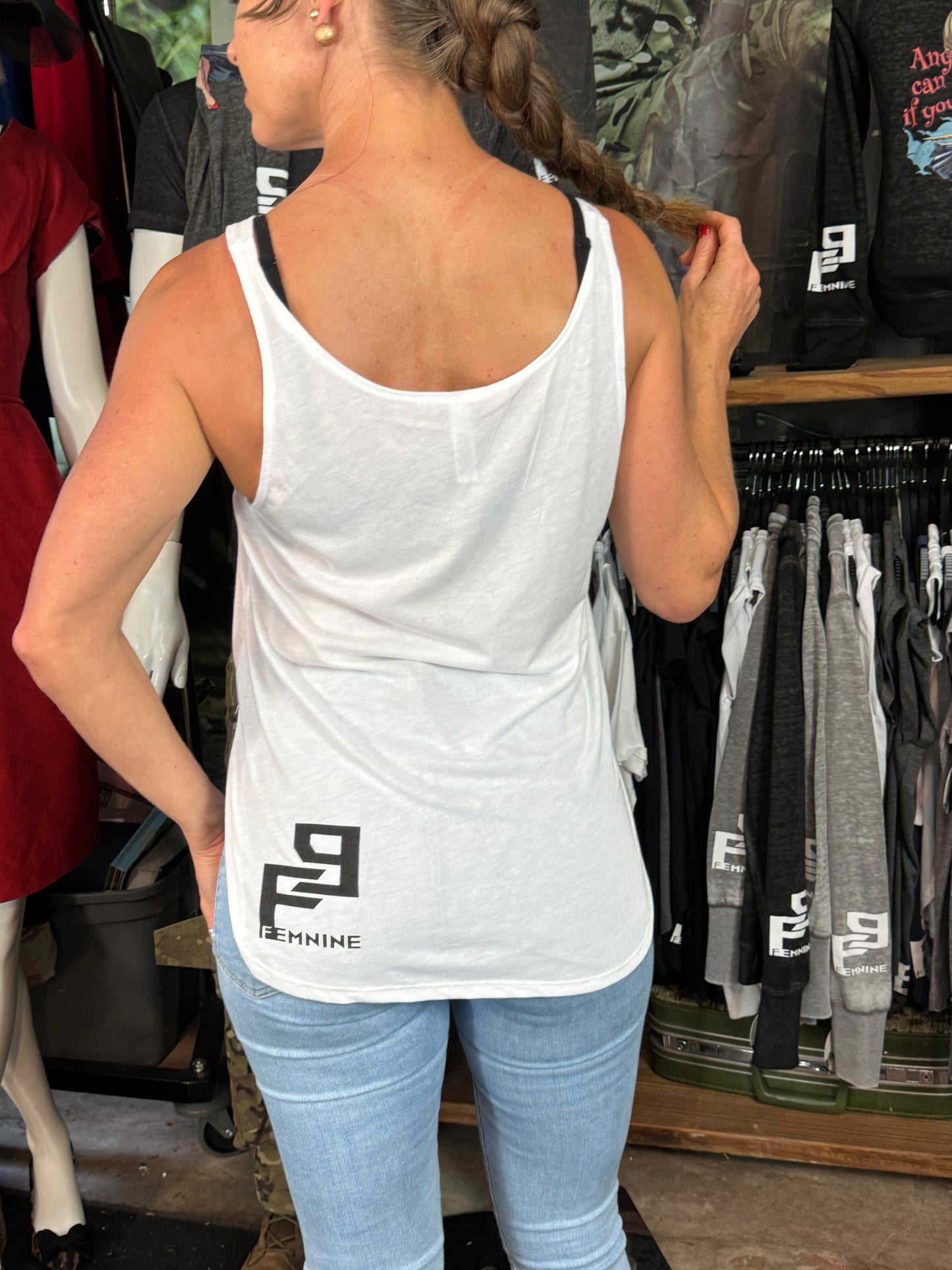 Rambo Barbie Flowy Tank - African American