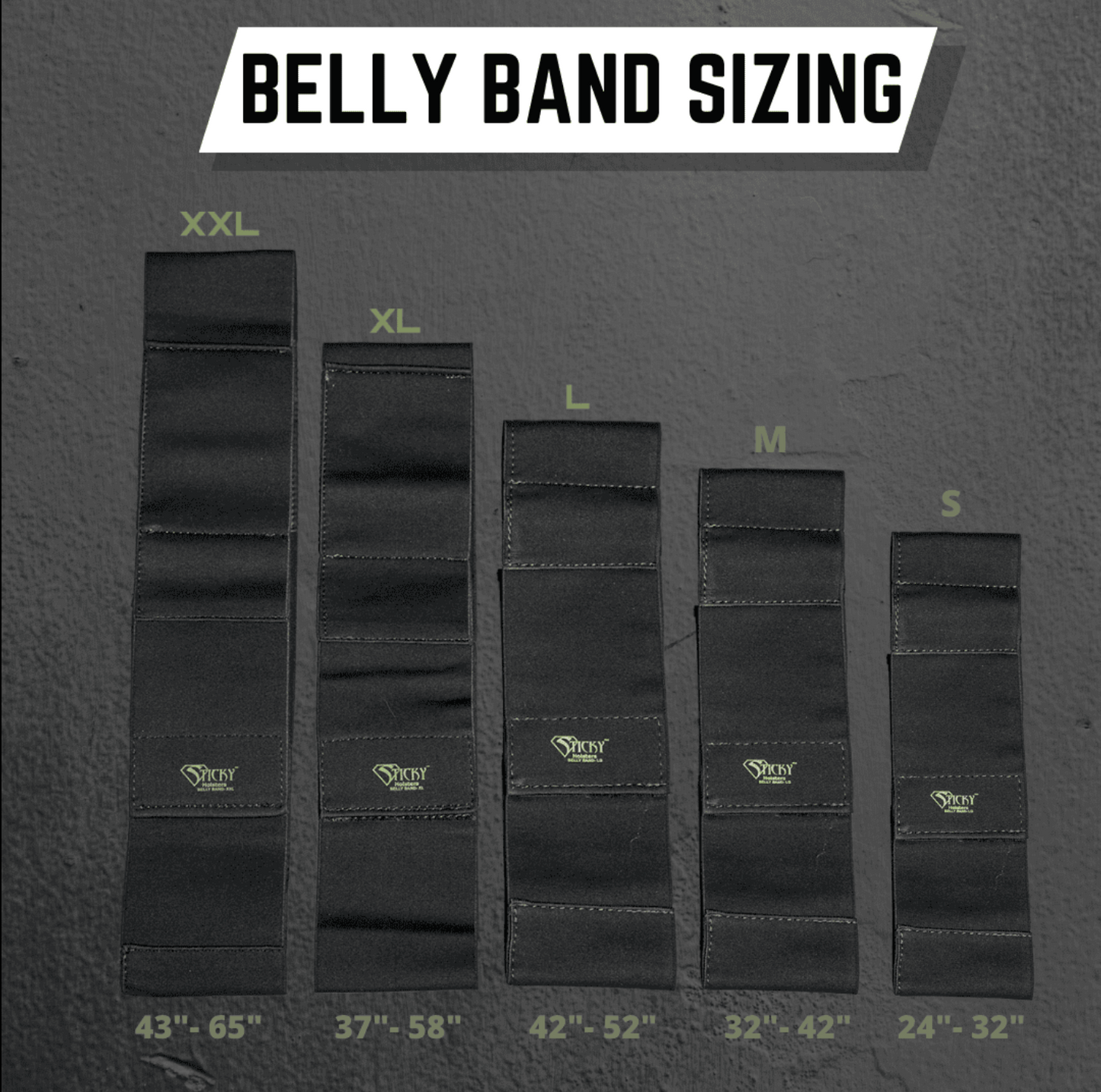 Belly Band by STICKY Holsters